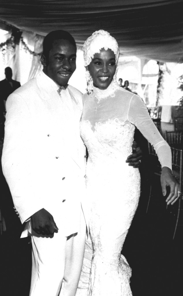 Whitney Houston, Bobby Brown, Wedding